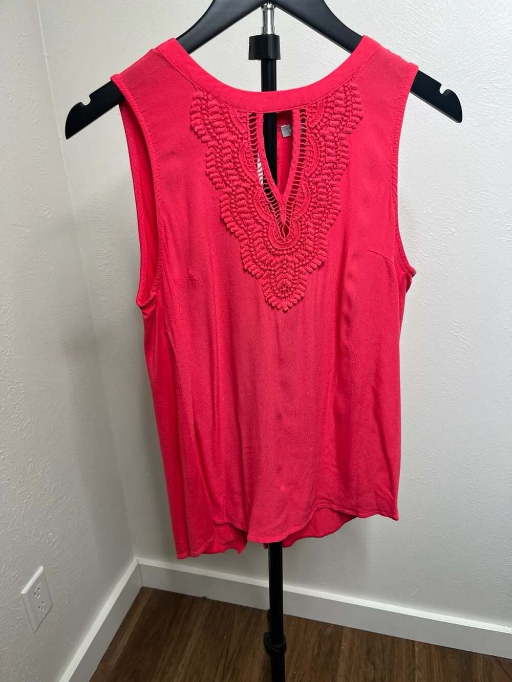 Crochet Trim Boho Tank Top